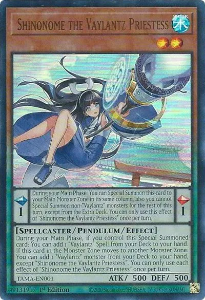 Shinonome the Vaylantz Priestess - 1st Edition