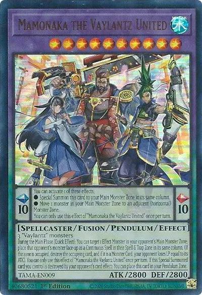 Mamonaka the Vaylantz United - 1st Edition
