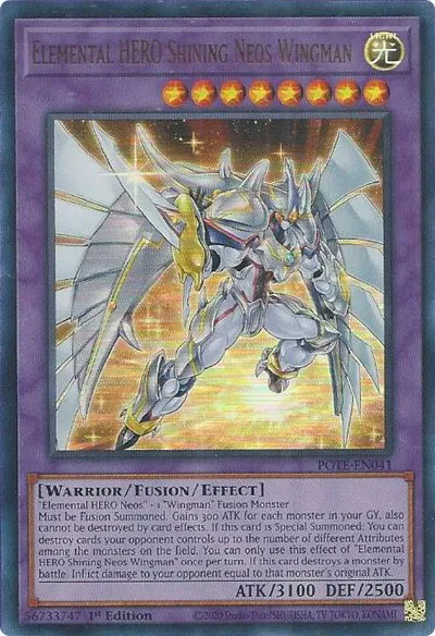 Elemental HERO Shining Neos Wingman - 1st Edition