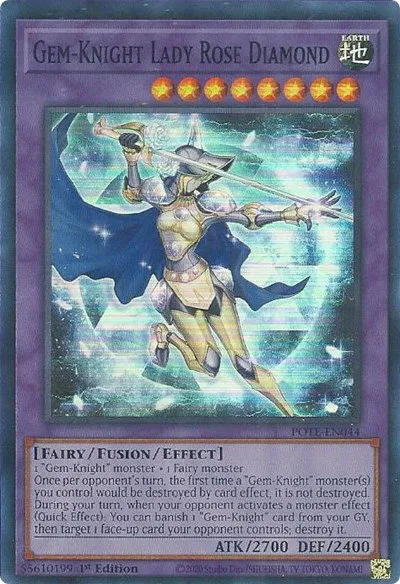 Gem-Knight Lady Rose Diamond - Unlimited
