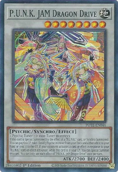 P.U.N.K. JAM Dragon Drive - 1st Edition