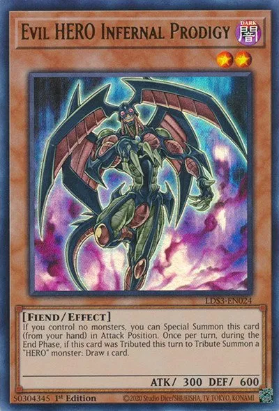 Evil HERO Infernal Prodigy - 1st Edition