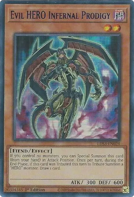 Evil HERO Infernal Prodigy - Blue