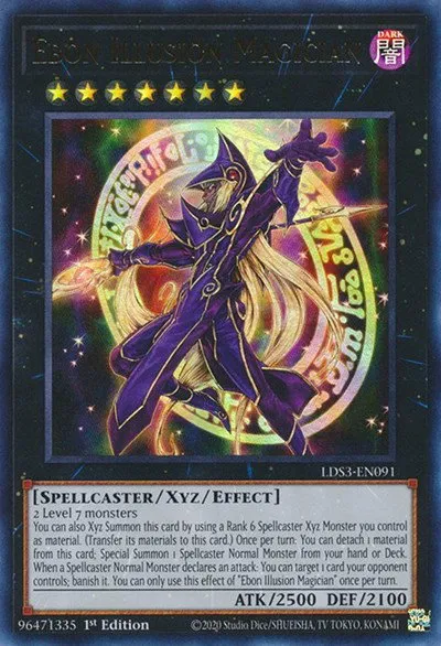 Ebon Illusion Magician - 1st Edition