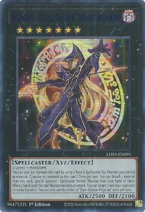 Ebon Illusion Magician - Blue
