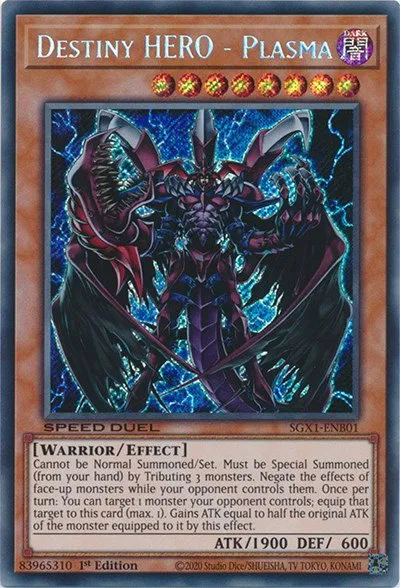 Destiny HERO - Plasma - Secret Rare