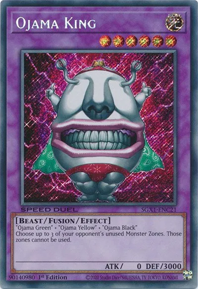 Ojama King - Secret Rare