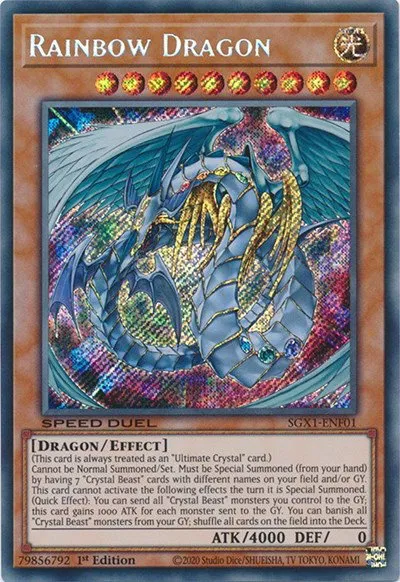 Rainbow Dragon - Secret Rare