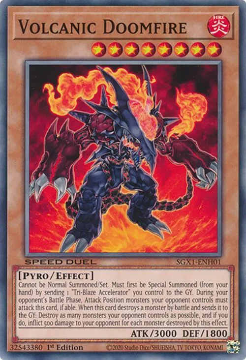 Volcanic Doomfire - 1st Edition