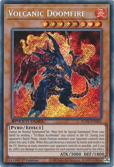 Volcanic Doomfire - Secret Rare
