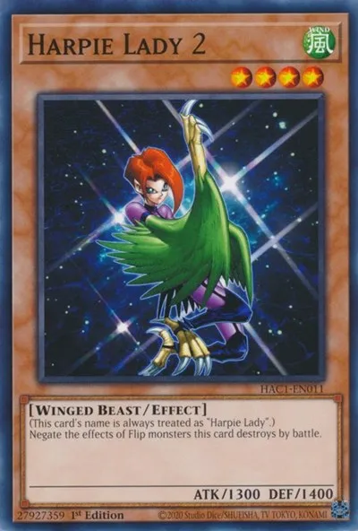Harpie Lady 2 - 1st Edition