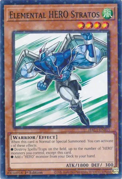 Elemental HERO Stratos - Duel Terminal