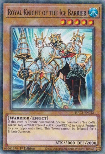 Royal Knight of the Ice Barrier - Duel Terminal