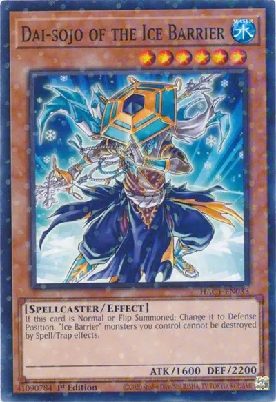 Dai-sojo of the Ice Barrier - Duel Terminal