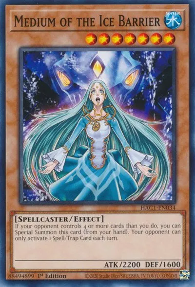 Medium of the Ice Barrier - 1st Edition