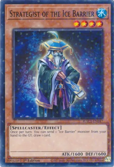Strategist of the Ice Barrier - Duel Terminal
