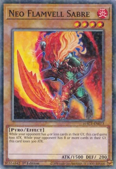 Neo Flamvell Sabre - Duel Terminal