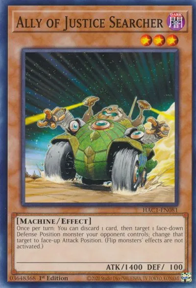 Ally of Justice Searcher - 1st Edition