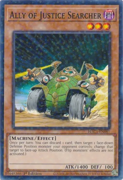 Ally of Justice Searcher - Duel Terminal
