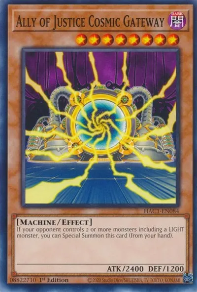 Ally of Justice Cosmic Gateway - 1st Edition