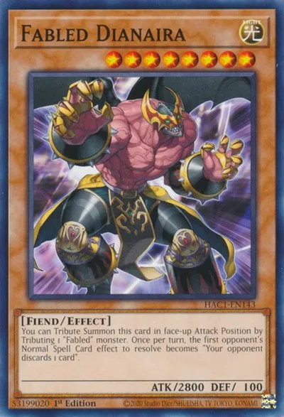 Fabled Dianaira - 1st Edition