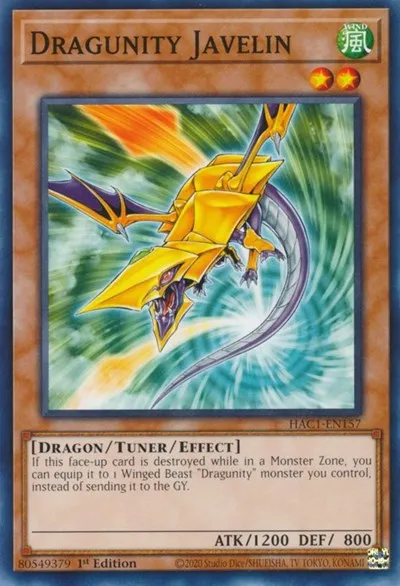 Dragunity Javelin - 1st Edition