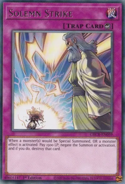 Solemn Strike - 1st Edition