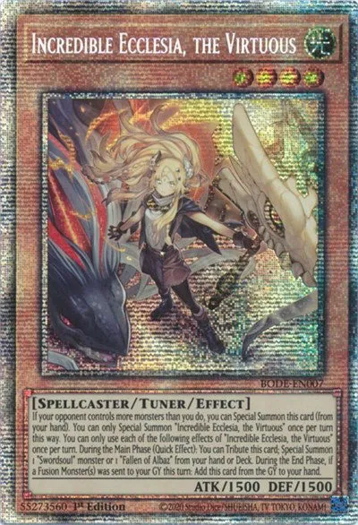 Incredible Ecclesia, the Virtuous - Starlight Rare