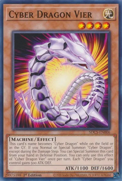 Cyber Dragon Vier - 1st Edition