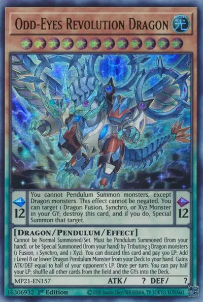 Odd-Eyes Revolution Dragon