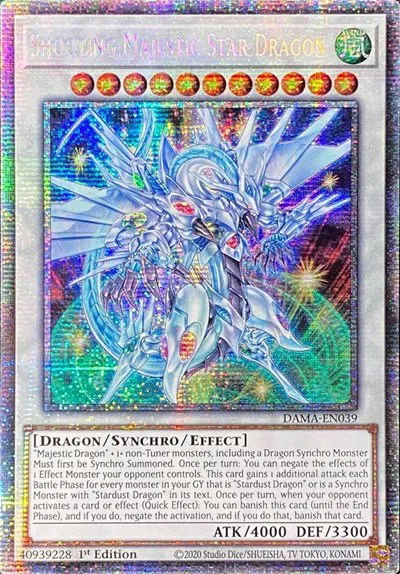 Shooting Majestic Star Dragon - Starlight Rare