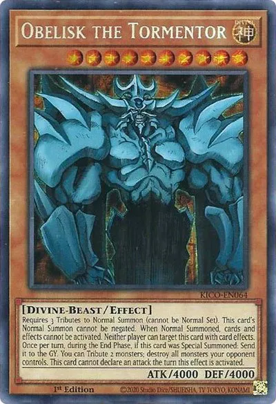 Obelisk the Tormentor - Secret Pharaoh S Rare
