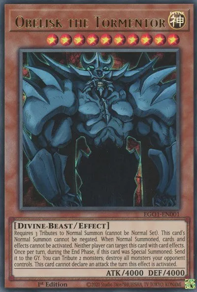 Obelisk the Tormentor - Unlimited