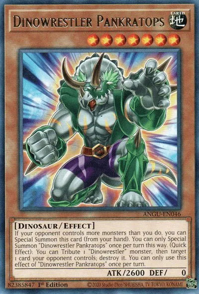 Dinowrestler Pankratops - 1st Edition