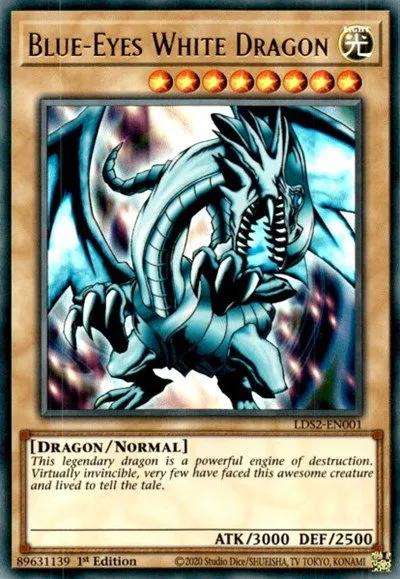 Blue-Eyes White Dragon - 1st Edition