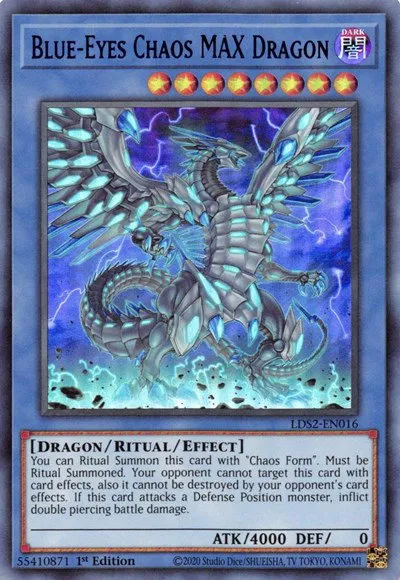 Blue-Eyes Chaos MAX Dragon - Blue