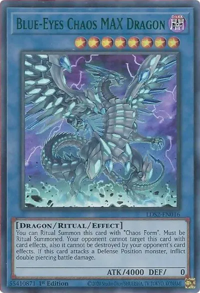 Blue-Eyes Chaos MAX Dragon - Green