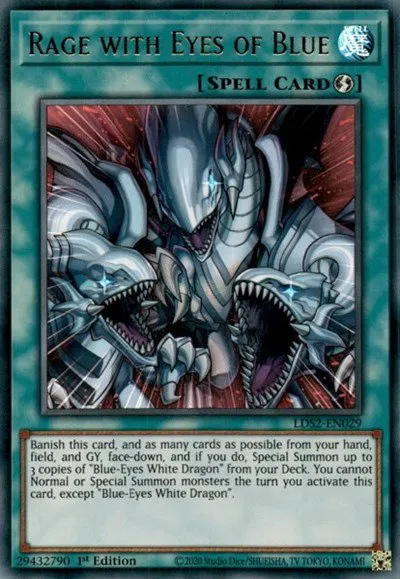 Rage with Eyes of Blue - 1st Edition