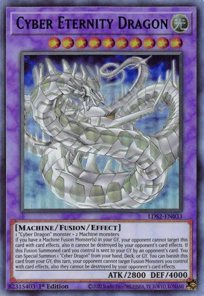 Cyber Eternity Dragon - Blue