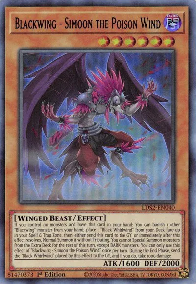 Blackwing - Simoon the Poison Wind - Blue