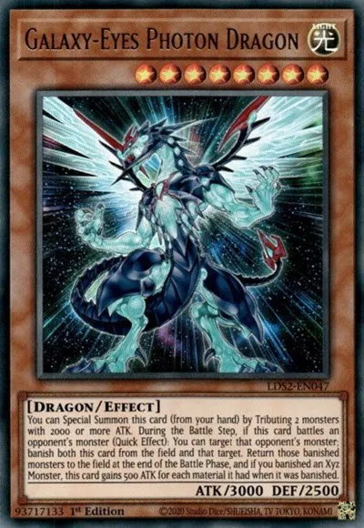 Galaxy-Eyes Photon Dragon - 1st Edition