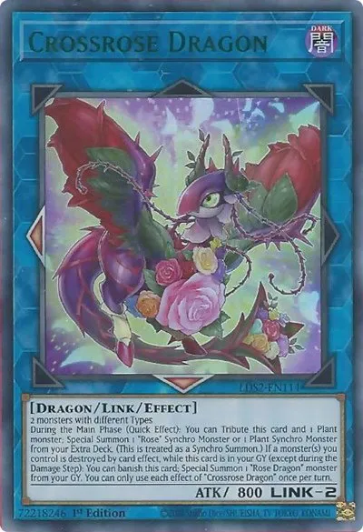 Crossrose Dragon - Green