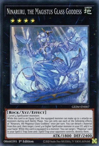 Ninaruru, the Magistus Glass Goddess - 1st Edition