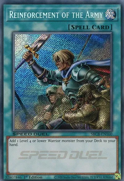 Reinforcement of the Army - Secret