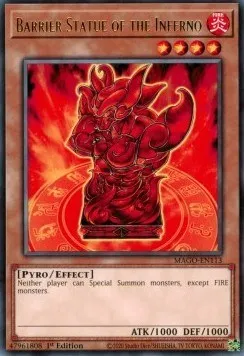 Barrier Statue of the Inferno