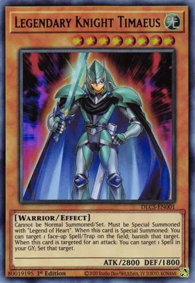 Legendary Knight Timaeus - 1st Edition