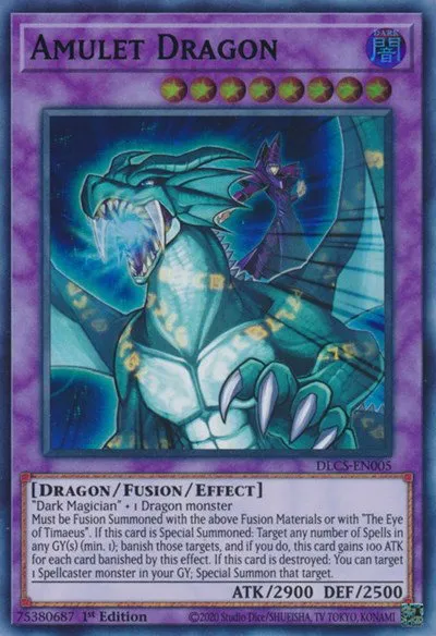 Amulet Dragon - Green