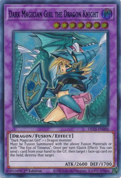 Dark Magician Girl the Dragon Knight - Alternate Art Blue