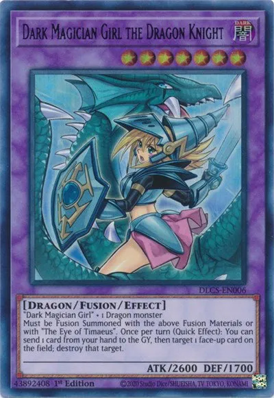 Dark Magician Girl the Dragon Knight - Alternate Art Purple
