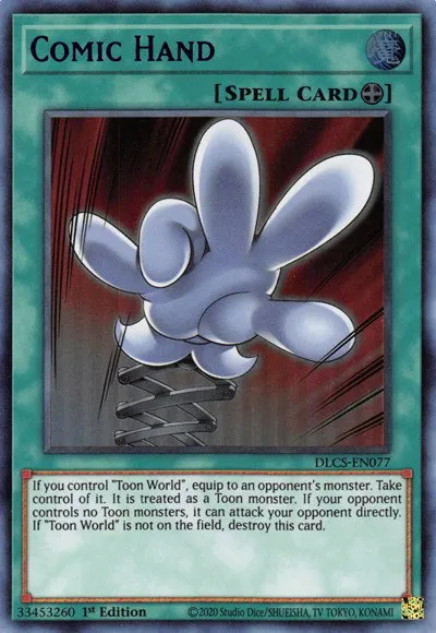 Comic Hand - Blue